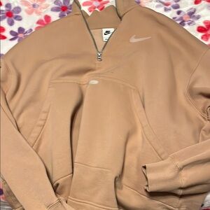 Nike Tan Pullover Sweatshirt